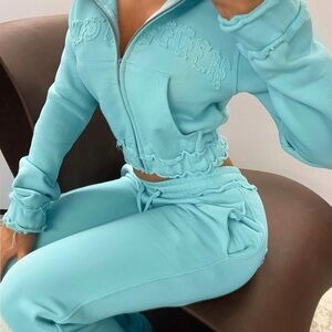 HIDDEN CULT AQUA 2 PIECE SET